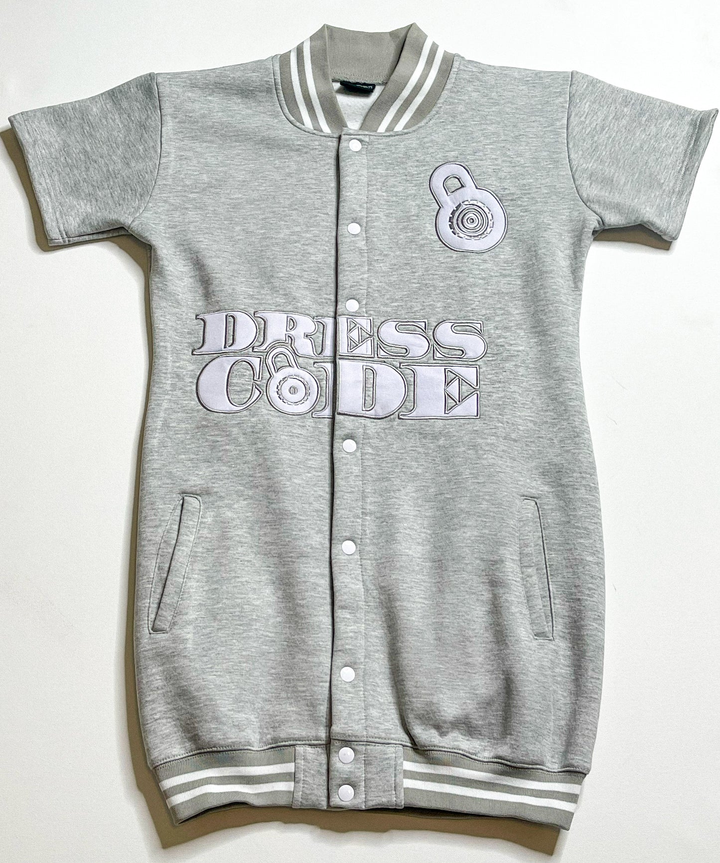 Grey Varsity Dresscode Dress